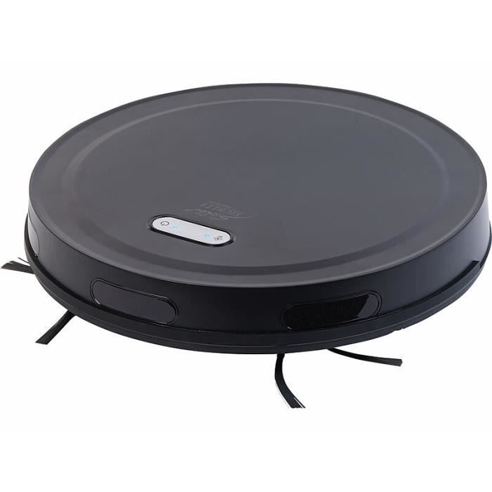 Robot aspirateur connecté PCR-3100 - SICHLER HAUSHALTSGERATE - Noir - 90 min dautonomie - 63 dB - Sichler haushaltsgerate