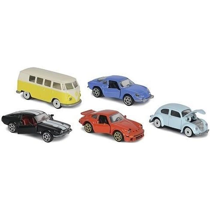 Coffret de 5 véhicules MAJORETTE Vintage rouillés à l'échelle 1/64ème -  Cdiscount Jeux - Jouets