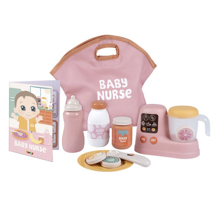 Smoby Coffret Repas Baby Nurse Dès