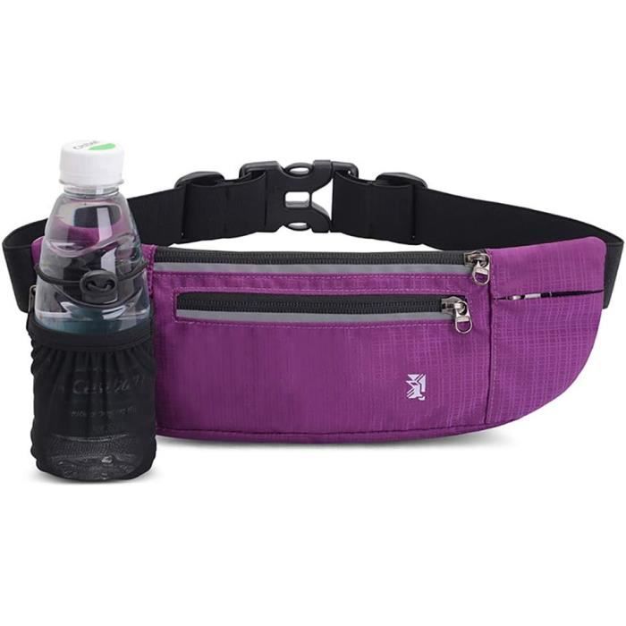 Ceinture Course Porte-bouteille Sac Banane Taille Avec Porte-Bouteille - Pochette Course à Pied Sportive Et Pratique Ceinture Course Porte-bouteille Sac Banane Taille Avec Porte-Bouteille - Pochette Course à Pied Sportive Et Pratique