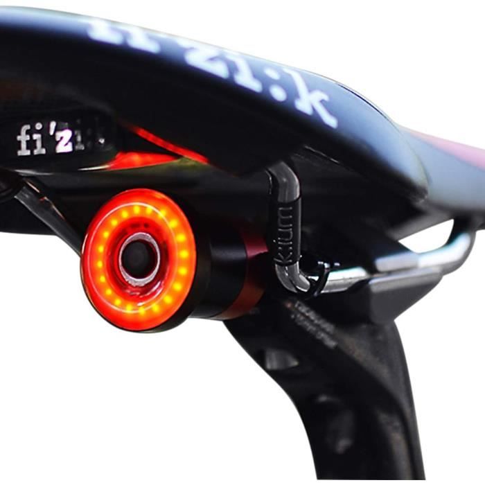 Smart Bike Feu arrière Rechargeable Ultra Lumineux Lumière de vélo