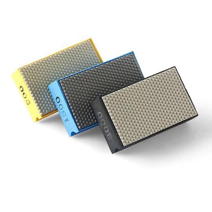 Z-Lion Tampons De Polissage à La Main En Diamant Galvanisé Avec Dos En