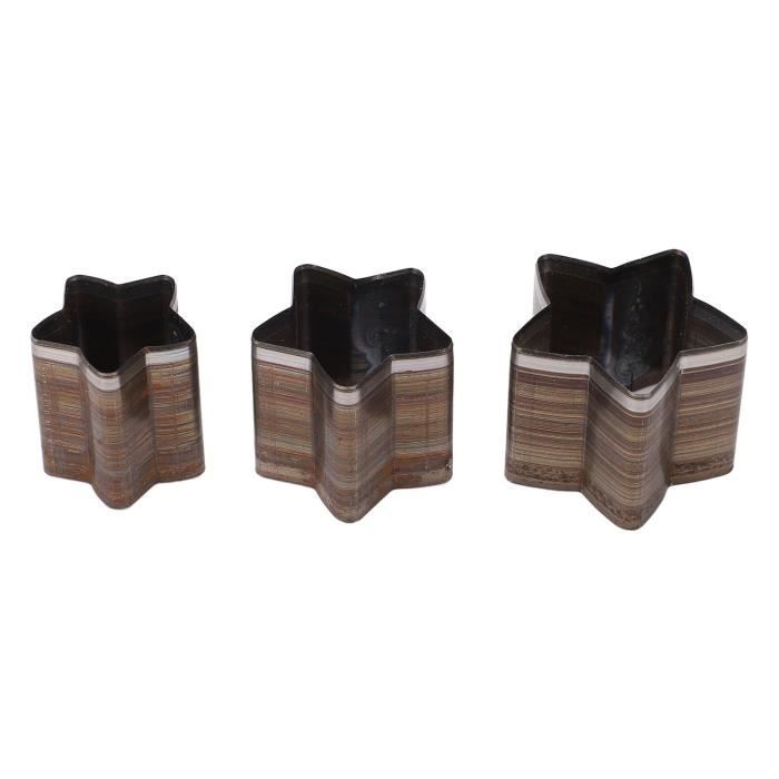 SUPERDANT En Cuir Découpe Matrices Étoile Lune Cercle Boucle D'oreille En Bois Die Cutting Porte-clés Scrapbooking DIY Artisanat Die Cut Faux En