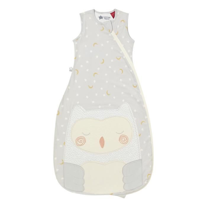 Tommee Tippee - Gigoteuse d'Emmaillotage, Tissu Doux et Riche en Coton - 1.0 TOG - 6-18mois - Ollie la Chouette