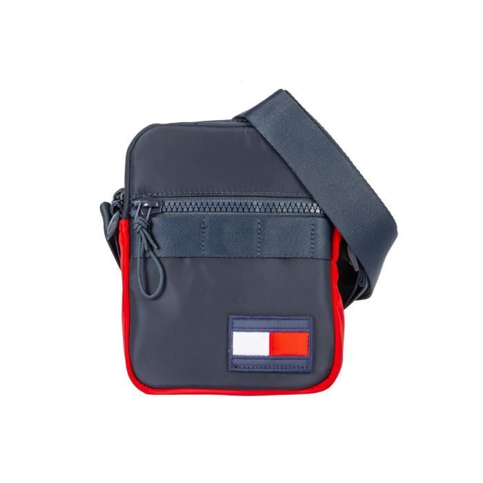 TOMMY HILFIGER Sacoche AM0AM059840GY - Bleu - Homme Bleu - Cdiscount Bagagerie - Maroquinerie