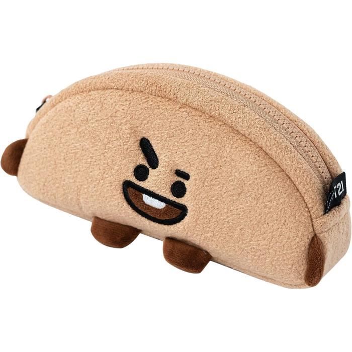 Trousse Bt21 Peluche Shooky 20X10X5 Cm Sous Licence Officielle Trousse Scolaire Enfant College Ou Lycee Fournitures H2772 Shooky Cdiscount Bagagerie Maroquinerie