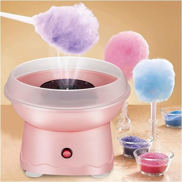 Machine à Barbe à Papa 450W | Machine à Bonbons Coton | Accessoires Inclus | Pour Fêtes/Anniversaires