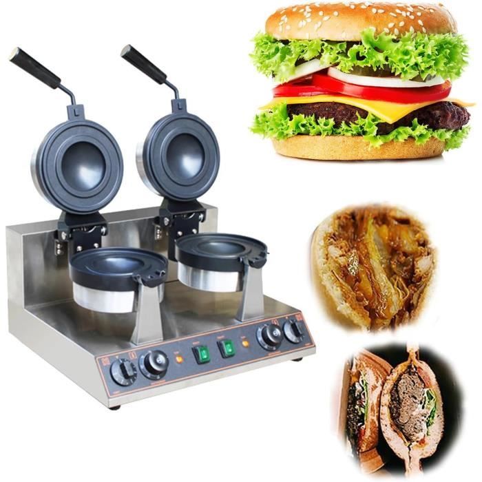 CET-Gril à Panini électrique 750W Panini Press Grill Antiadhésif Panini