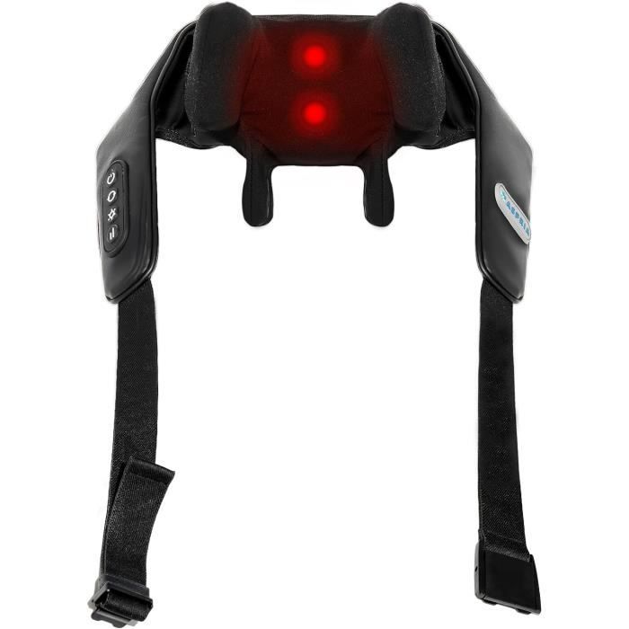 Masseur Cervical électrique Shiatsu Avec Chauffage - Pour Nuque, épaules Et Dos, Sans Marque, Neuf