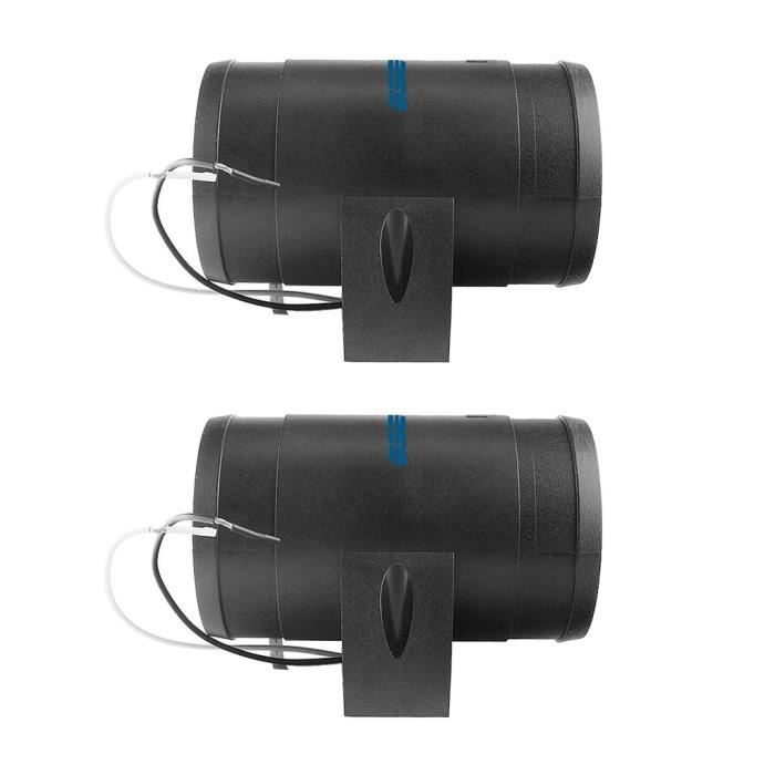 Ventilateur en ligne 3In In Line Marine Cale Air Blower Mute Strong Ventilation Fan pour Yacht