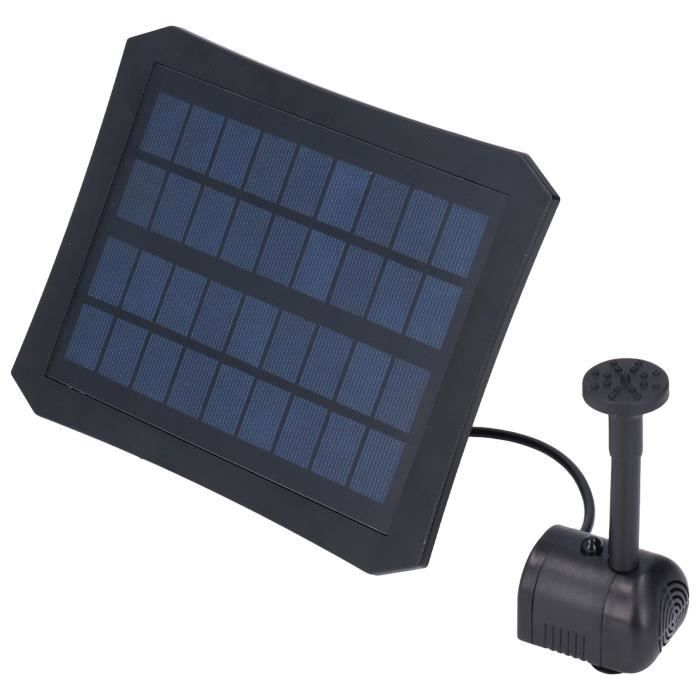 Lvifloae Pompe De Fontaine à Eau Solaire Et Kit De Panneau Solaire Kit