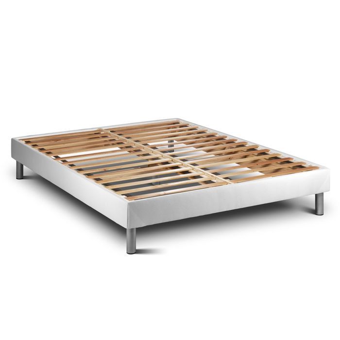 Sommier KIT VITALSOM Blanc 90 x 190 cm Sommier KIT VITALSOM Blanc 90 x 190 cm