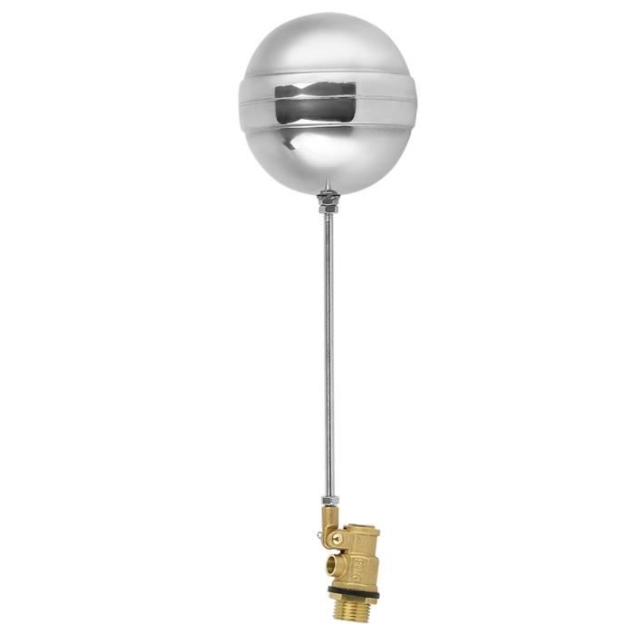 Robinet à Flotteur En Inox – Vanne Pour Réservoir D’eau, Piscine, Taille 1/2 à 3/4, Fileté
