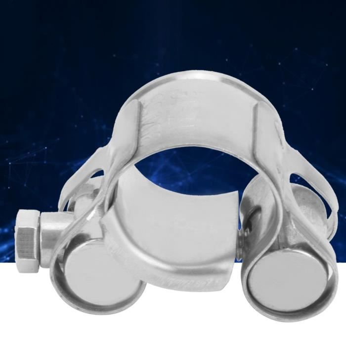 Support De Tuyau En Acier Inoxydable 304 - Pince Réglable Pour Tubes De 25 à 28 Mm - Fixation Murale Ou Plafond - Collier De Serrage Robuste