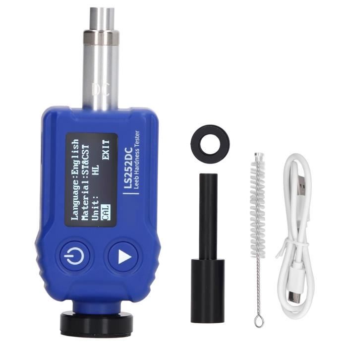 Shore A Durometer YIGSECU Portable Shore A Hardness Digital Hardness Meter Durometer Hardness Tester With Large Lcd Display For Rubber Durometer Tester
