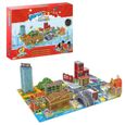 Puzzle 3D SuperThings Kaboom City - MAGIC BOX - Fantastique - Enfant - Multicolore-1