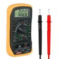 Multimètre numérique TRIXES - Voltmètre ampèremètre CA CC ohmmètre - 19 gammes-1