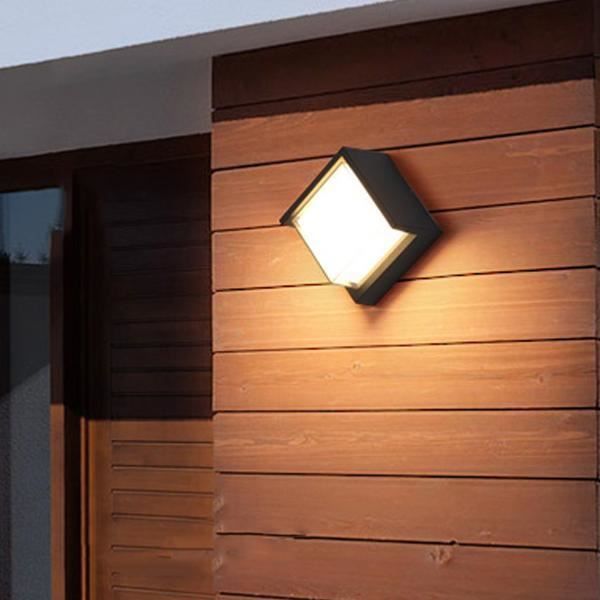 Panneau LED encastrable 19 x 19cm plat carré argenté dimmable 15W