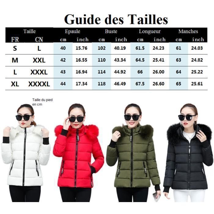 Doudoune Femme Hiver Chaude Légère Courte à Capuche - Veste Duvet Chic Et Élégante