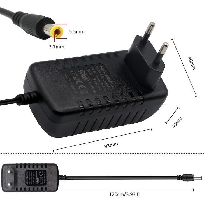 Module D'alimentation à Découpage AC-DC 36W - Sortie 12V 3A Ou 24V 1.5A, Entrée 100-240V, Protection Intégrée