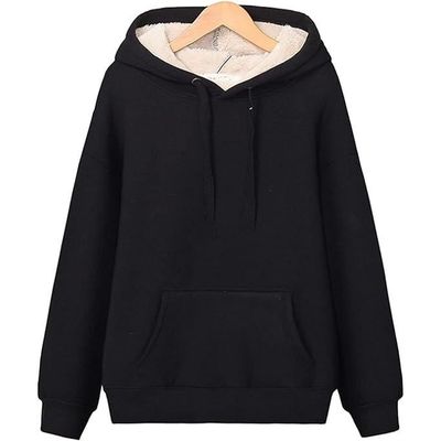Veste Polaire Femme Hiver - Fermeture éclair, Couleur Unie, Doublure Sherpa Peluche - Chaud Et Confortable - 9