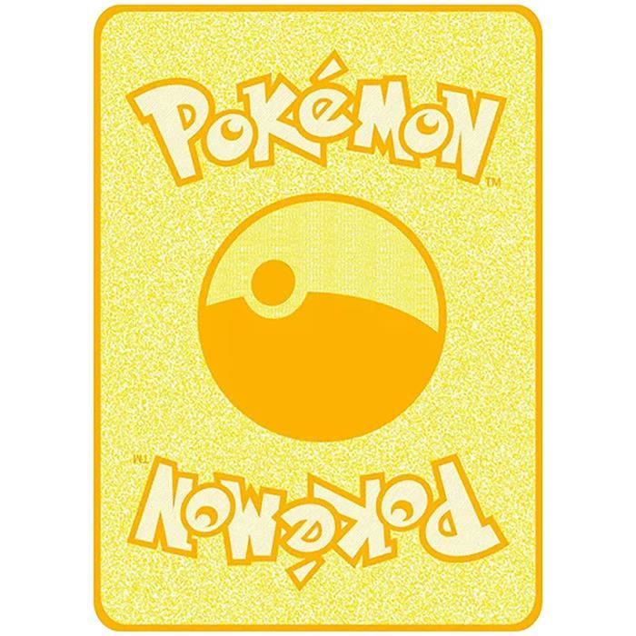 Cartes à Collectionner Pokémon 12 pcs Métal Plaqué Or Imperméables Pour Enfants