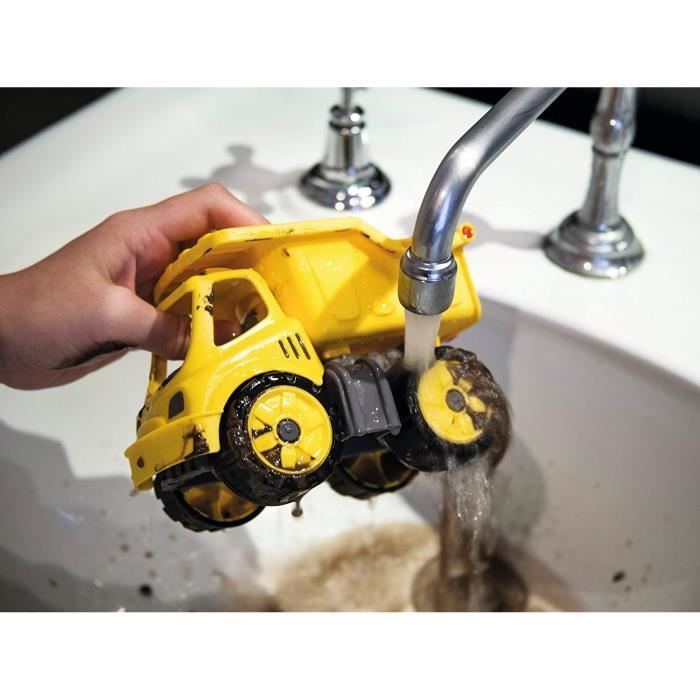 Big Power Worker Mini Train (45 cm) – Locomotive Jouet avec Wagon à Bascule pour l'intérieur et l'extérieur, Chemin de Fer de Jeu pour Enfants à partir de 2 Ans, Rouge/Gris Big Power Worker Mini Train (45 cm) – Locomotive Jouet avec Wagon à Bascule pour l'intérieur et l'extérieur, Chemin de Fer de Jeu pour Enfants à partir de 2 Ans, Rouge/Gris