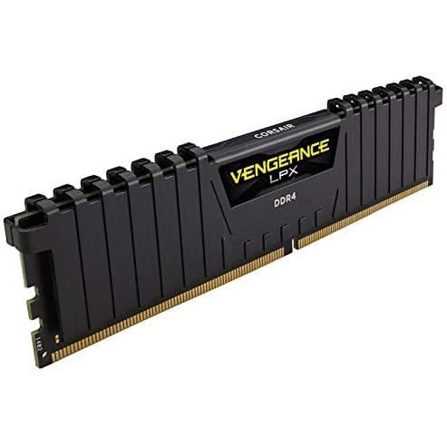Corsair Vengeance LPX 32Go (4x8Go) DDR4 2666MHz C16 XMP 2.0 Kit de Memoire  Haute Performance - Noir