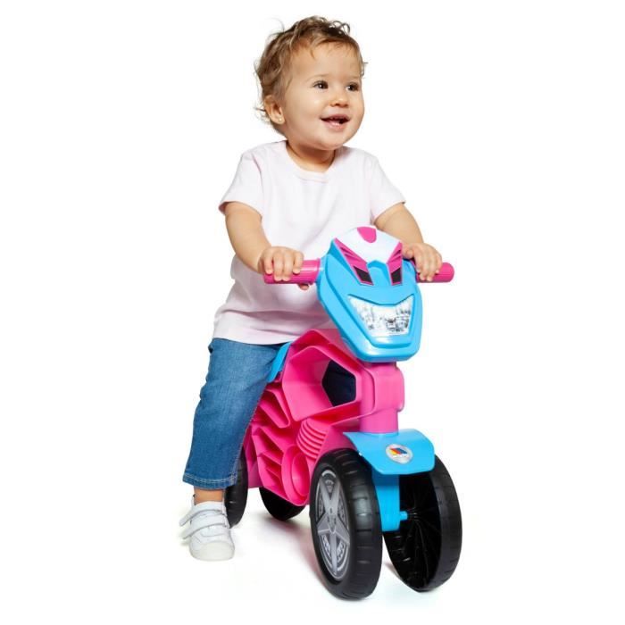 Trotteur moto pour enfants MOLTO My 1st Molto Cross Rose 2 roues Mixte 12 mois et plus Cdiscount Jeux Jouets