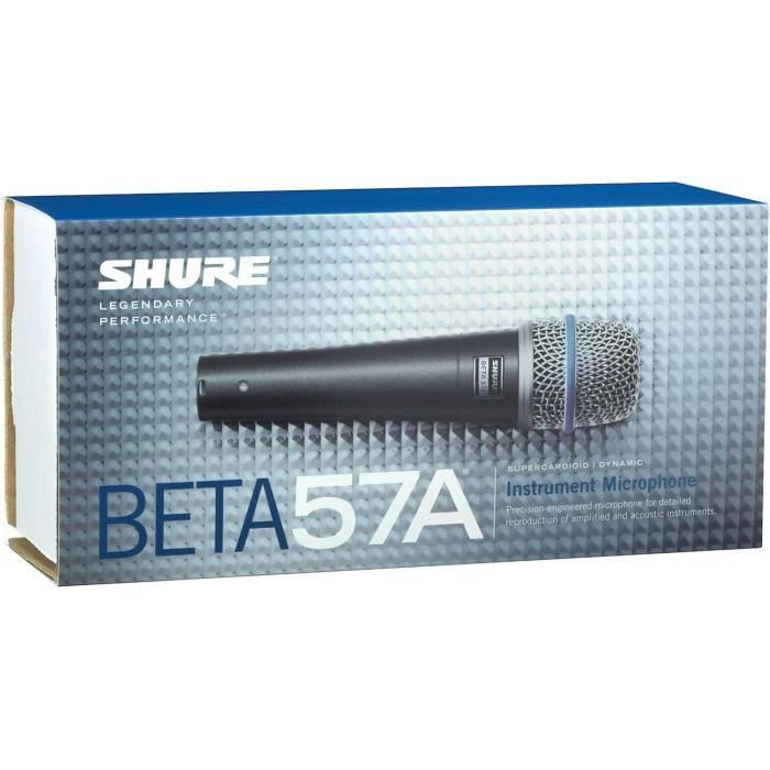 Beta 57A Microphone D'Instrument - Micro-Micro-Dynamique Supercardioïde