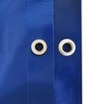 Bâche de Protection Jago® - 4x7m - Imperméable - Résistante - Bleu-3