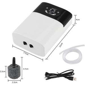 Distributeur D'air Pour Aquarium 2 Voies Avec Vanne Réglable - Répartiteur Professionnel En PP Robuste - 7