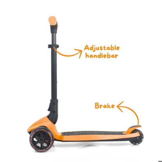 Lamborghini Trottinette à 3 roues pour enfants de 3 à 7 ans, avec roues lumineuses et plateau à DEL, hauteur réglable, pliable, penchée pour direction, Kick n Roll pour les tout-petits de Lamborghini Trottinette à 3 roues pour enfants de 3 à 7 ans, avec roues lumineuses et plateau à DEL, hauteur réglable, pliable, penchée pour direction, Kick n Roll pour les tout-petits de
