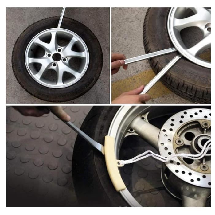 4 Pièces Démonte Pneu Manuel, 30cm Demonte Rneu Moto/Voiture 4 Pièces Démonte Pneu Manuel, 30cm Demonte Rneu Moto/Voiture