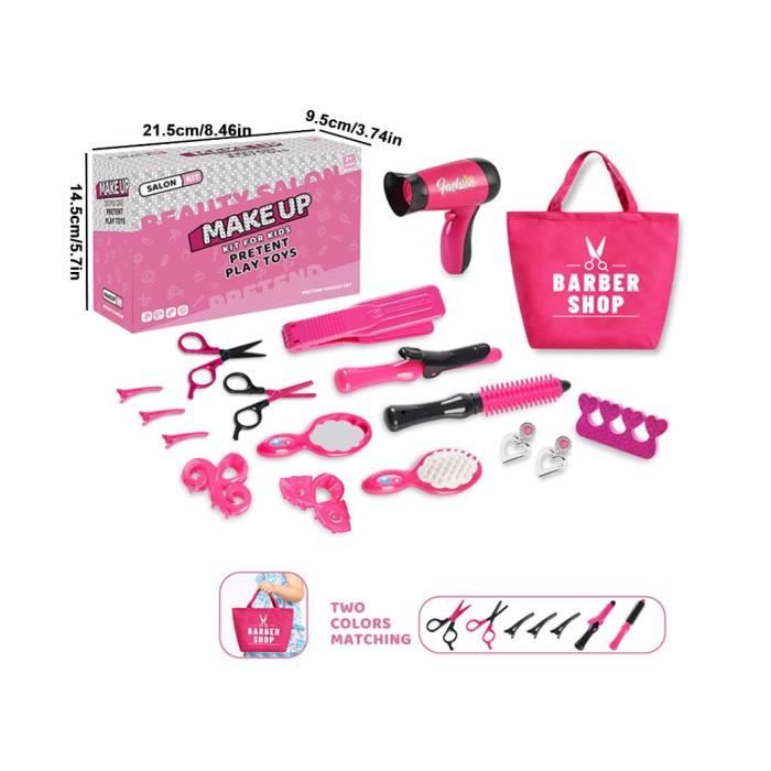 Kit Coiffure Créative Moon Academy - Extensions, Strass, élastiques, Perles, Pour Filles 7-12 Ans, Activité Manuelle Fun - 8