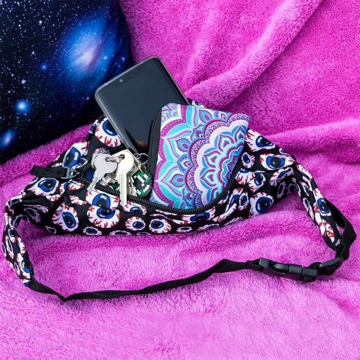 Sac Banane Pour Hommes Et Femmes, Sac À Hanche Élégant, Sac À Ceinture Pour Le Voyage, Le Sport