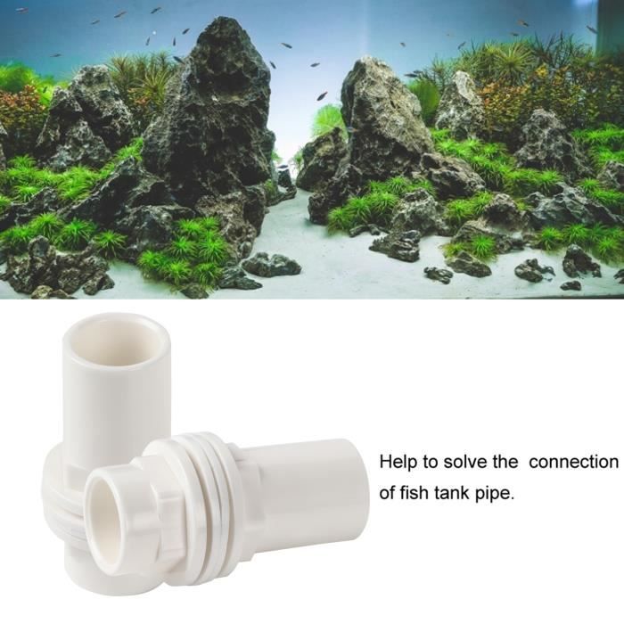 5pcs Adaptateur de tuyau d'eau étanche aquarium Connecteur de
