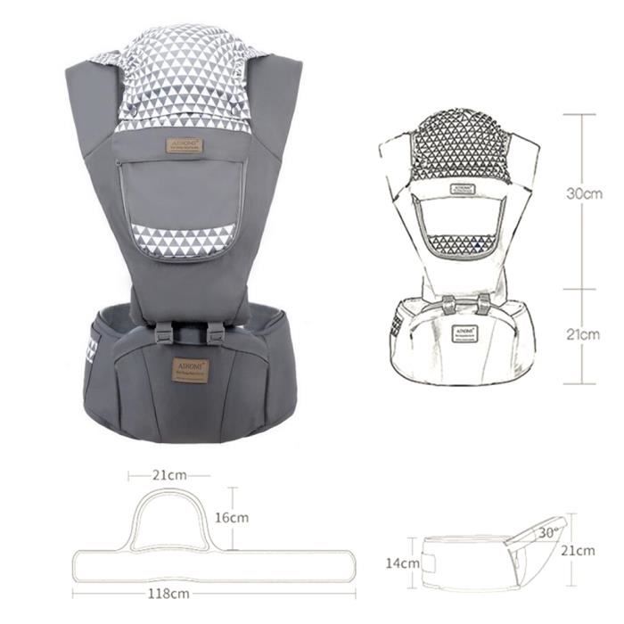 Baby Carrier Porte bébé baby carrier bleu, Multiposition ,  multifonctions-sans emballage à prix pas cher