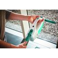 Kit aspirateur à vitres Dry&Clean 51001 Leifheit - Lave vitre sans trace nettoyeur fenêtres 360° multi usages avec manche-4