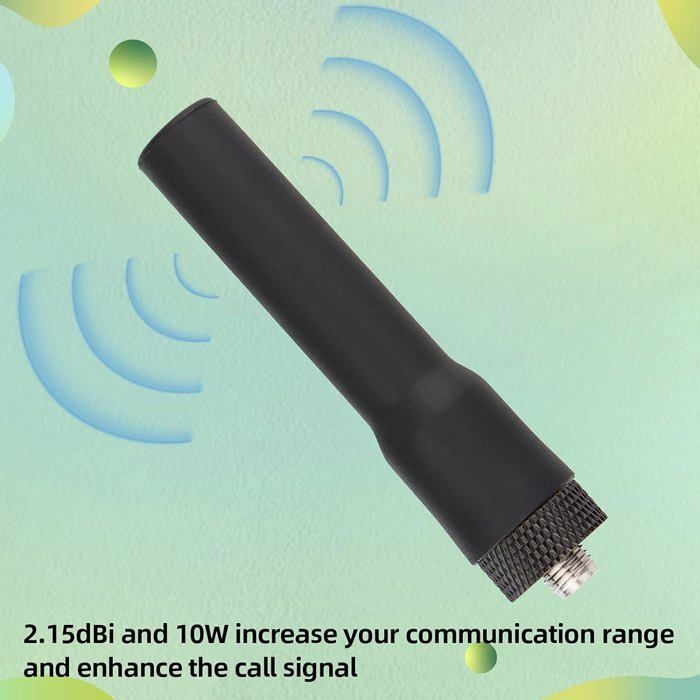 Retevis Rt5 Retevis Talkie Walkie Antenne VHF/UHF Double Bande SMA-F Compatible ...