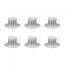 Amadeus Coffret 6 Tasses Expresso 137215 avec sous Tasses et Coffret Cadeau