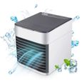 Climatiseur Portable Refroidisseur D'air-Ventilateur USB Muitifonction 3 EN 1Mini Air Climatiseur Humidificateur Air Purific