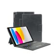 Coque de protection folio pour iPad 10.9'' (10th gen) avec clavier Bluetooth® français Origine 10,9'' Noir-0