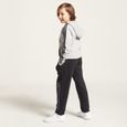 Pantalon jogging enfant Adidas GN3990 - Noir - Design confortable - Poches avant-0