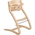 ROBA Chaise haute évolutive "Grow Up" moderne - en bois naturel-0
