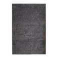 RECYCLE USED - Tapis extra-doux motif usé gris noir 120 x 170 cm-0