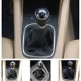 Pommeau de levier de vitesse 5 Speed ​​Gear stick Cover Shift Housse de protection de la gaiter pour VW Golf 6 MK5 MK6 Jetta-0