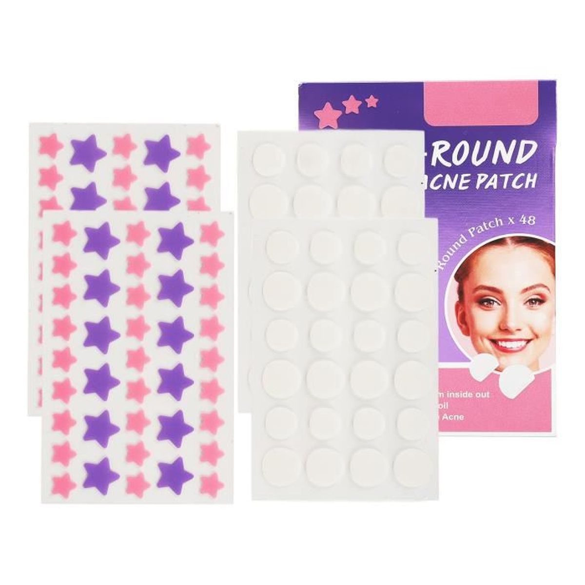 Kit Autocollants Boutons Voiture Luminescents - 117 Pièces Noir, Fluorescents, Pour Tableau De Bord Intérieur