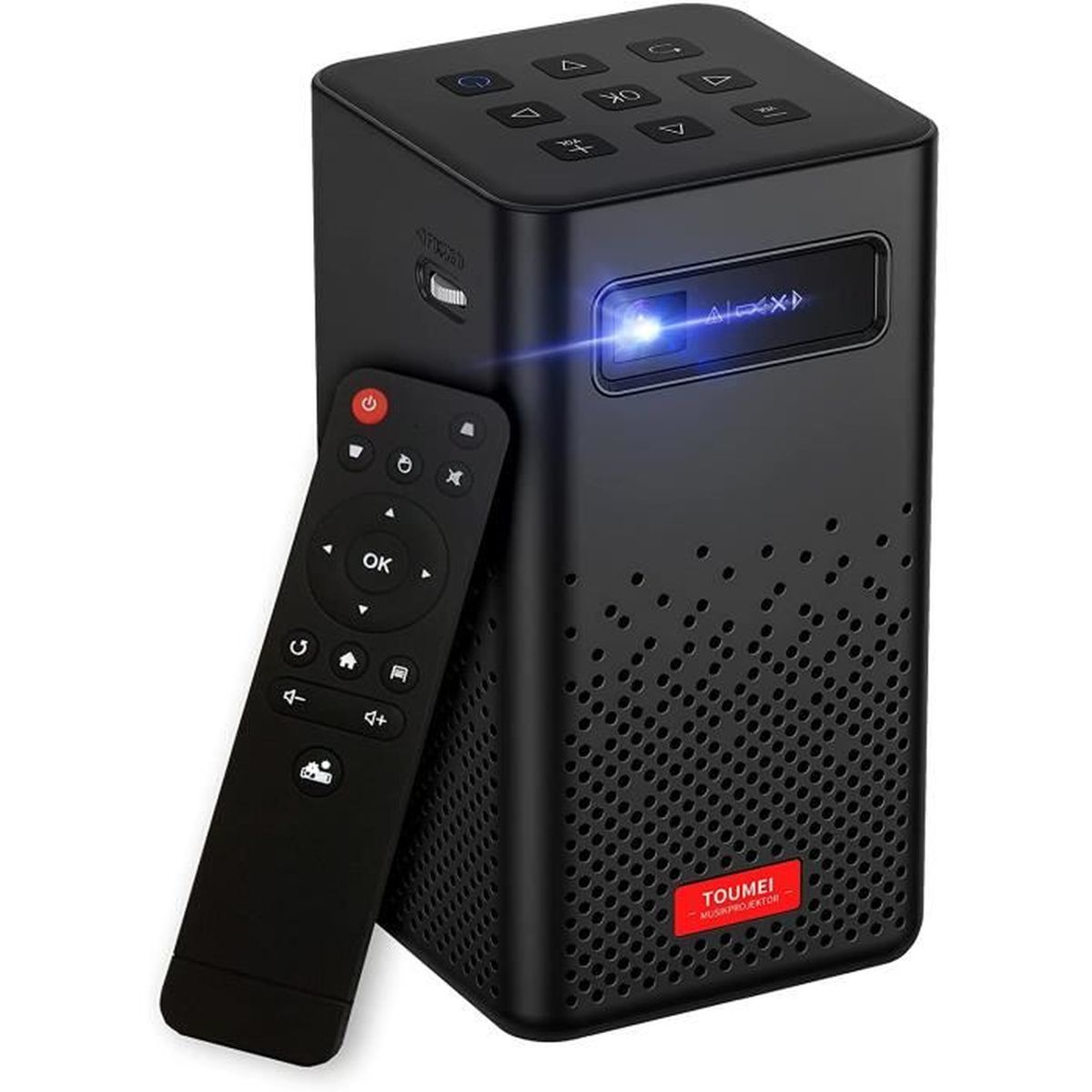 Mini Projecteur, Android 7.1 Videoprojecteur Pico Projecteur Portable