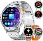 CHOUMICHA SAVEURS FRANCE AGRO Montre Connectée Homme 5ATM Étanche avec Appels Bluetooth 1,53"AMOLED Militaire Smartwatch Intelligent Homme avec Torche LED